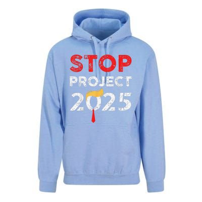 Stop Project 2025 TrumpS Project Anti Trump Funny Gift Unisex Surf Hoodie