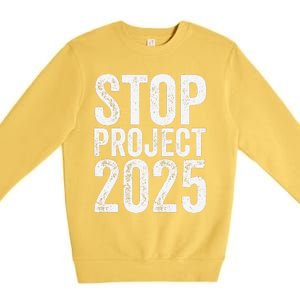 Stop Project 2025 Premium Crewneck Sweatshirt