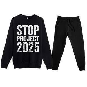 Stop Project 2025 Premium Crewneck Sweatsuit Set