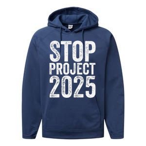 Stop Project 2025 Performance Fleece Hoodie