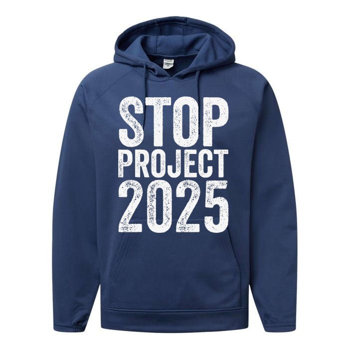 Stop Project 2025 Performance Fleece Hoodie