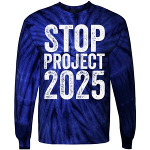 Stop Project 2025 Tie-Dye Long Sleeve Shirt