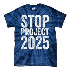 Stop Project 2025 Tie-Dye T-Shirt