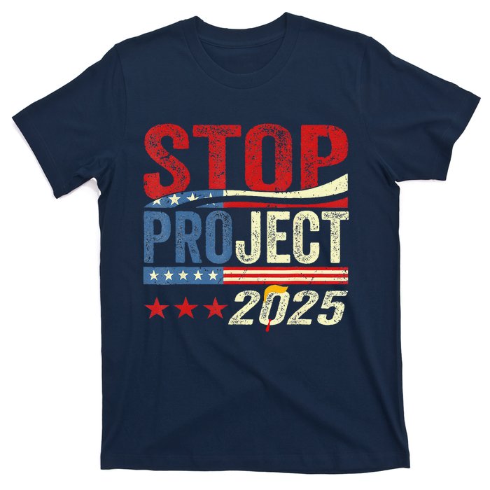 Stop Project 2025 Flag Usa T-Shirt