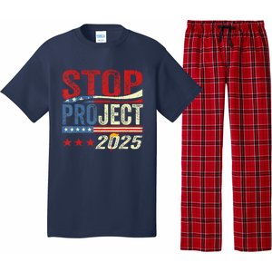 Stop Project 2025 Flag Usa Pajama Set