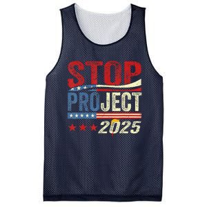 Stop Project 2025 Flag Usa Mesh Reversible Basketball Jersey Tank