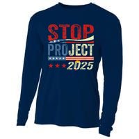 Stop Project 2025 Flag Usa Cooling Performance Long Sleeve Crew