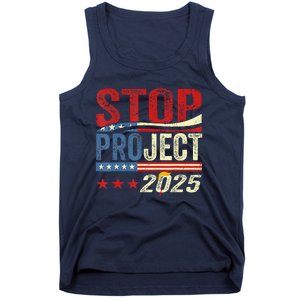 Stop Project 2025 Flag Usa Tank Top