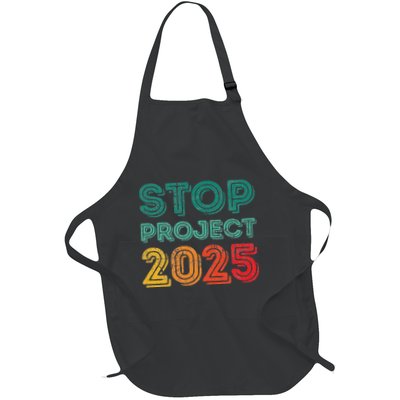 Stop Project 2025 Anti Fascism Anti Racism Pro Democratic Apron