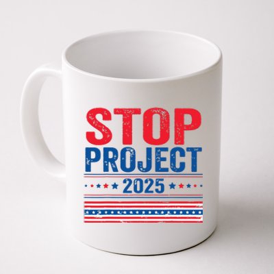 Stop Project 2025 Flag Usa Coffee Mug