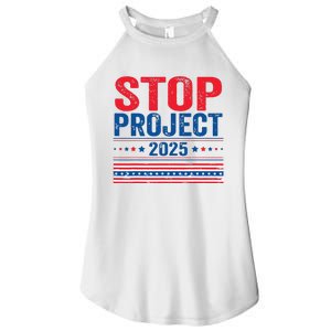 Stop Project 2025 Flag Usa Women’s Perfect Tri Rocker Tank