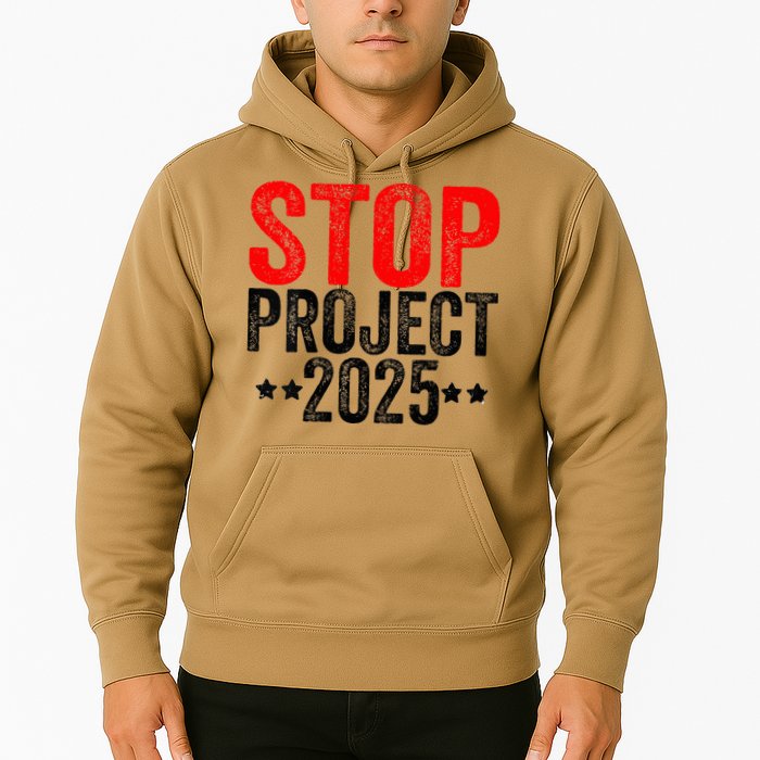 Stop Project 2025 Hoodie