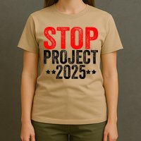 Stop Project 2025 T-Shirt