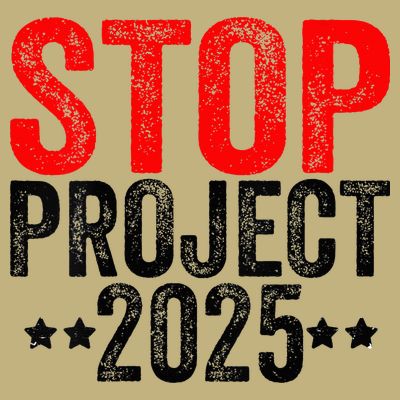 Stop Project 2025 T-Shirt