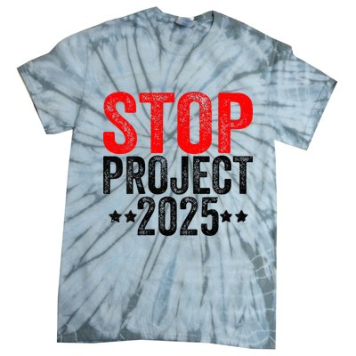Stop Project 2025 Tie-Dye T-Shirt