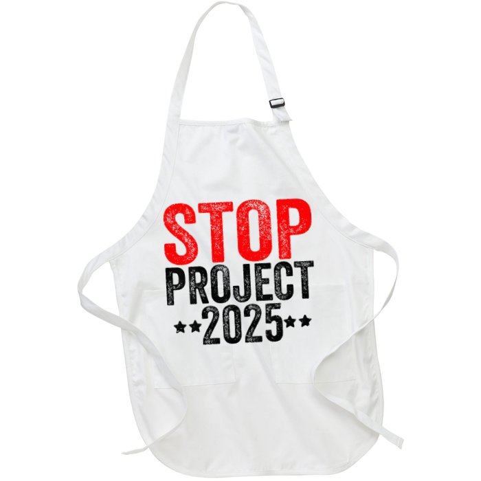 Stop Project 2025 Apron