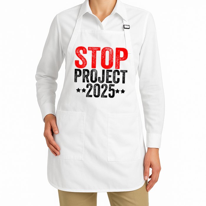 Stop Project 2025 Apron