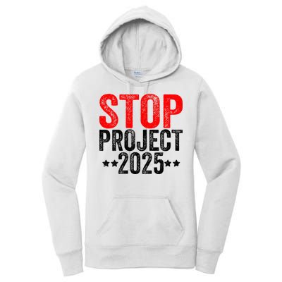 Stop Project 2025 Women's Pullover Hoodie