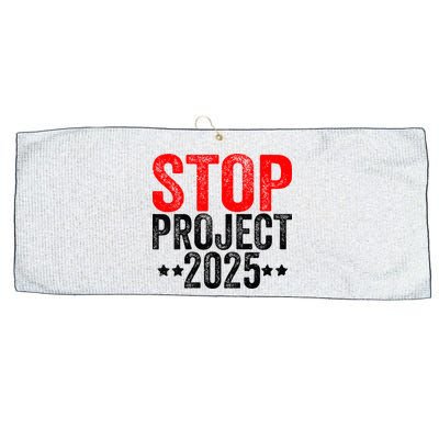 Stop Project 2025 Large Microfiber Waffle Golf Towel