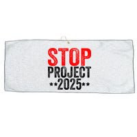 Stop Project 2025 Large Microfiber Waffle Golf Towel