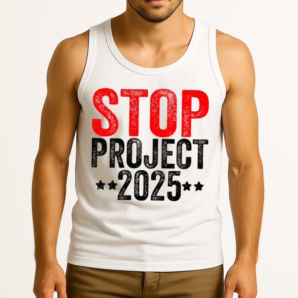 Stop Project 2025 Tank Top