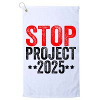 Stop Project 2025 Golf Towel