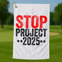 Stop Project 2025 Golf Towel