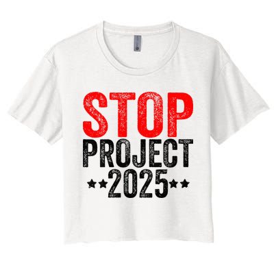 Stop Project 2025 Crop Top