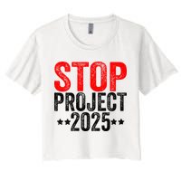 Stop Project 2025 Crop Top