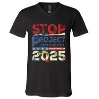 Stop Project 2025 Look It Up Y’All V-Neck T-Shirt