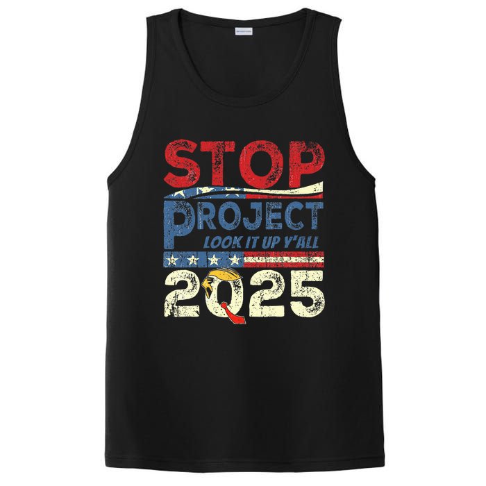 Stop Project 2025 Look It Up Y’All PosiCharge Competitor Tank