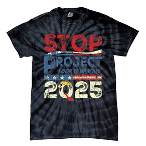 Stop Project 2025 Look It Up Y’All Tie-Dye T-Shirt