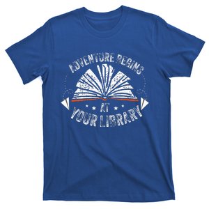 Summer Program 2024 Adventure Begins At Your Library T-Shirt