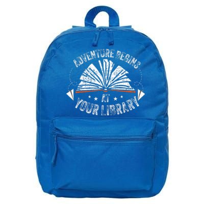 Summer Program 2024 Adventure Begins At Your Library 16 in Basic Backpack