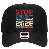 Stop Project 2025 Look It Up Y’All High Crown Mesh Back Trucker Hat