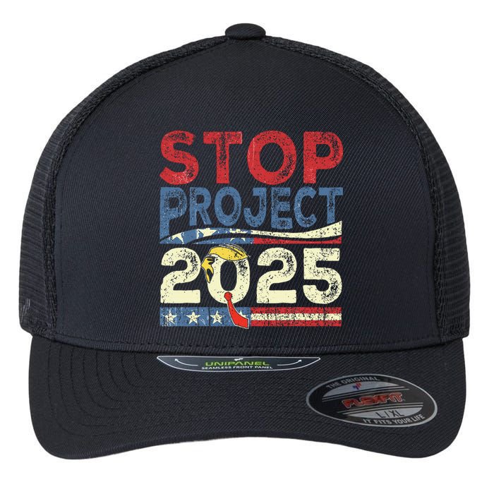 Stop Project 2025 Look It Up Y’All Flexfit Unipanel Trucker Cap