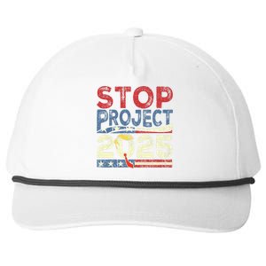 Stop Project 2025 Look It Up Y’All Snapback Five-Panel Rope Hat