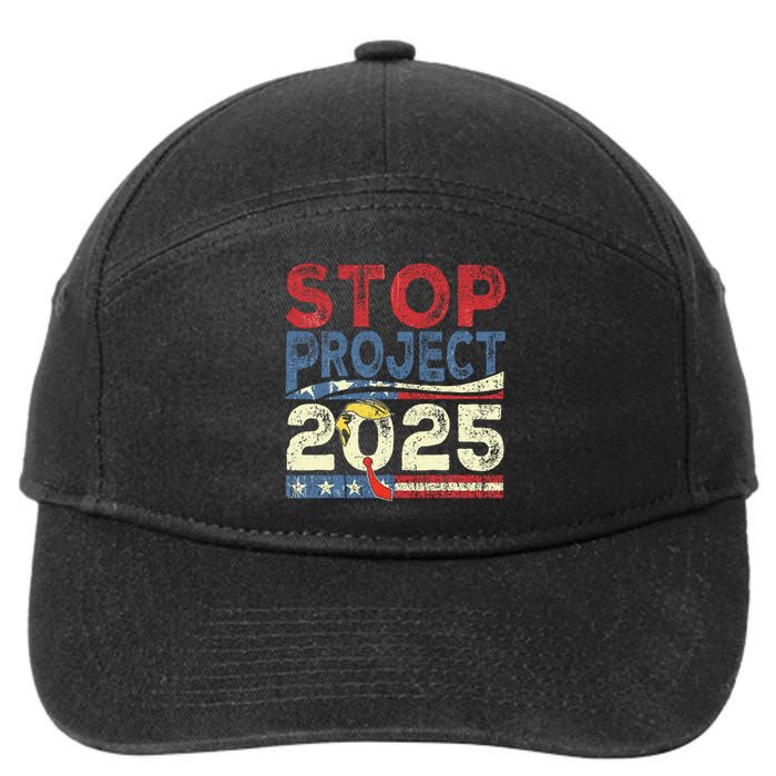 Stop Project 2025 Look It Up Y’All 7-Panel Snapback Hat