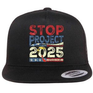 Stop Project 2025 Look It Up Y’All Flat Bill Trucker Hat