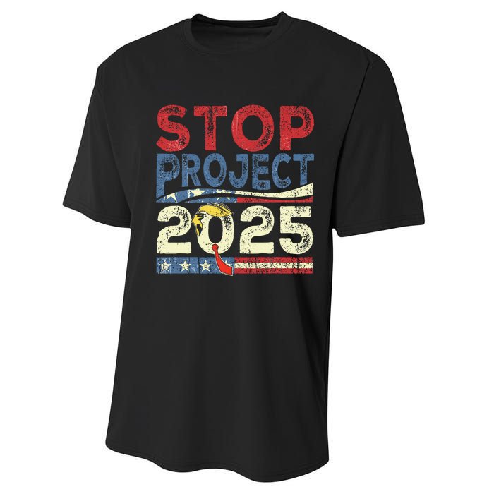 Stop Project 2025 Look It Up Y’All Performance Sprint T-Shirt