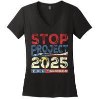 Stop Project 2025 Look It Up Y’All Women's V-Neck T-Shirt