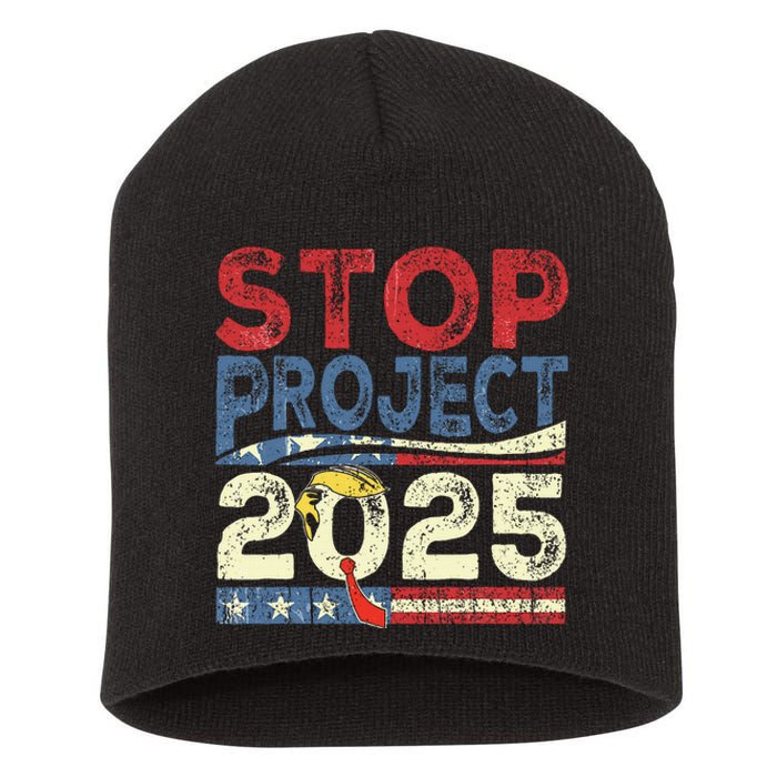 Stop Project 2025 Look It Up Y’All Short Acrylic Beanie