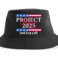 Stop Project 2025 Look It Up Y’All Anti Trump Sustainable Bucket Hat