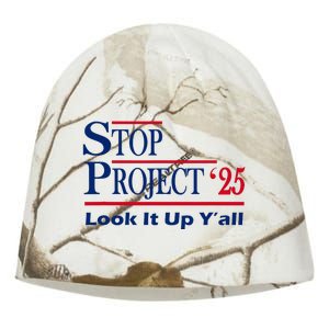 Stop Project 2025 Look It Up Y’All Funny Kati - Camo Knit Beanie