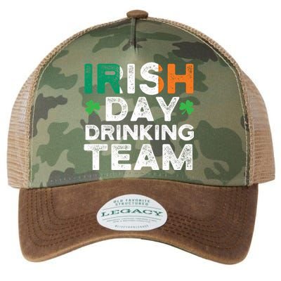 St Patricks 2020 Irish Day Ing Team Funny Gift Legacy Tie Dye Trucker Hat