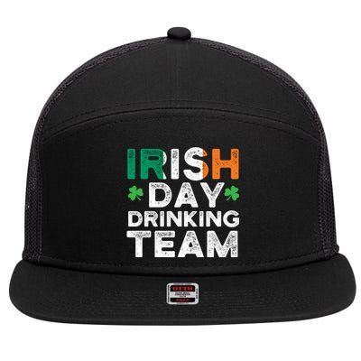 St Patricks 2020 Irish Day Ing Team Funny Gift 7 Panel Mesh Trucker Snapback Hat