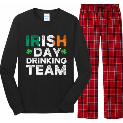 St Patricks 2020 Irish Day Ing Team Funny Gift Long Sleeve Pajama Set