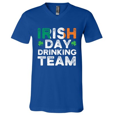 St Patricks 2020 Irish Day Ing Team Funny Gift V-Neck T-Shirt