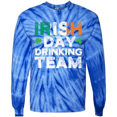 St Patricks 2020 Irish Day Ing Team Funny Gift Tie-Dye Long Sleeve Shirt