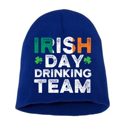 St Patricks 2020 Irish Day Ing Team Funny Gift Short Acrylic Beanie